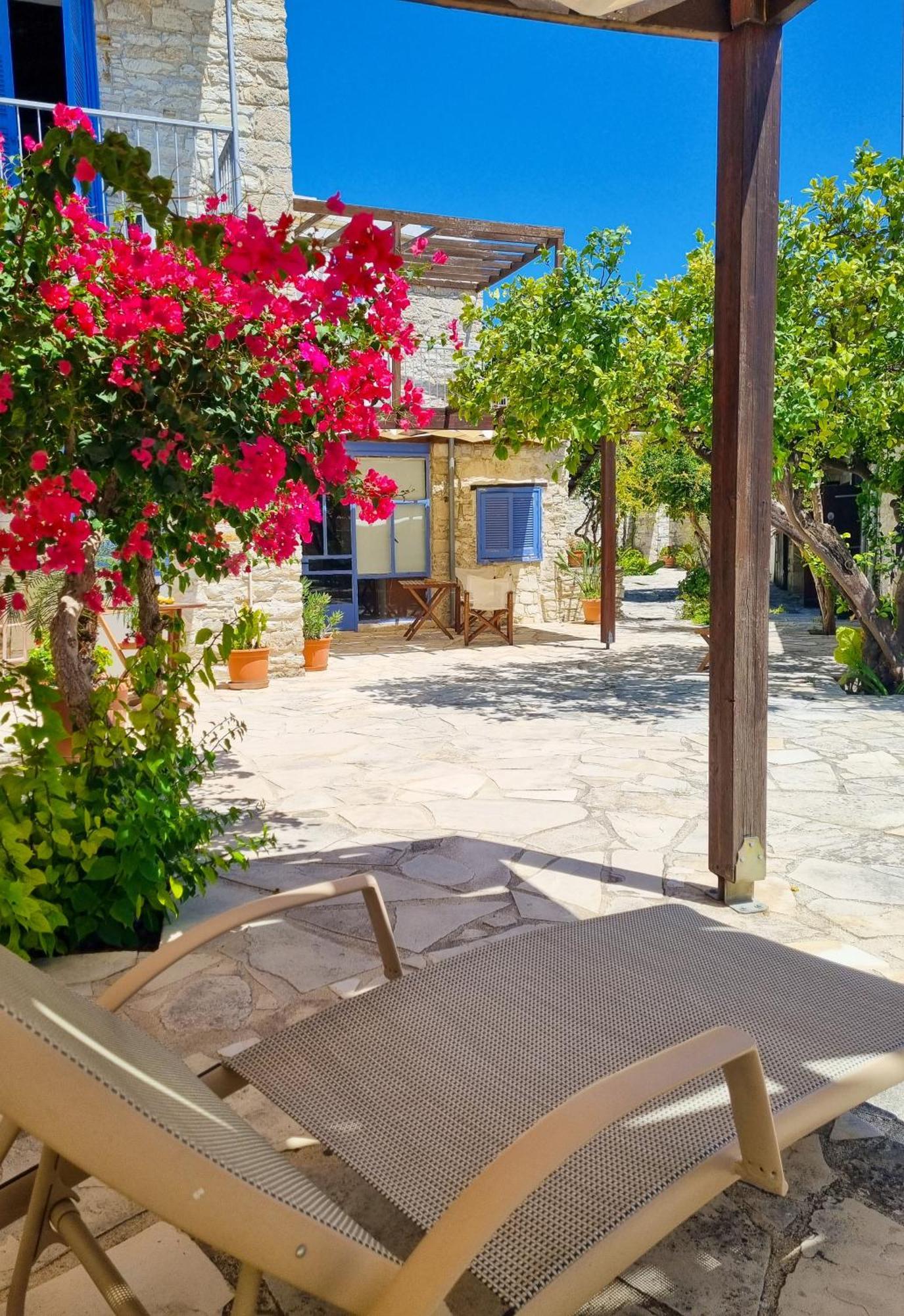 Athena'S Pool Oasis Apartment Skarinou Luaran gambar